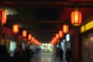 雾港来客剧照：雾气笼罩的码头吊机与远处灯塔