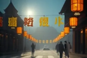 山那边的邮差剧照：盘山土路上驮着邮包的单车